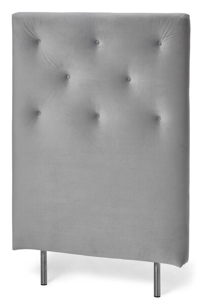 Pisa Grand pikerad - Sänggavel, B 90-140 cm - Grå
