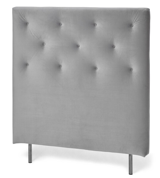 Pisa Grand pikerad - Sänggavel, B 90-140 cm - Grå