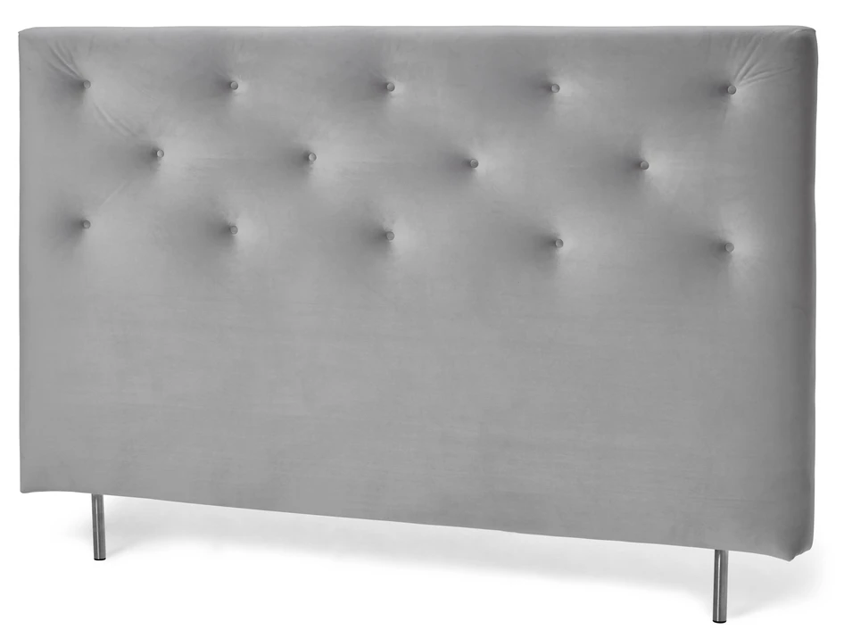 Pisa Grand pikerad - Sänggavel, B 160-210 cm - Grå