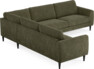 Bridge - Hörnsoffa, 2+3-sits - Grön