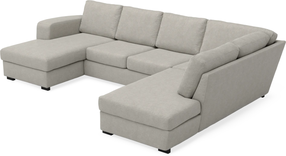 Friday - 3-sits soffa med schäslong vänster och divan höger - Beige