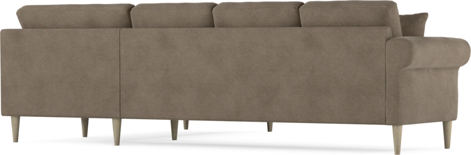 Eden - Hörnsoffa, 3+2-sits - Brun