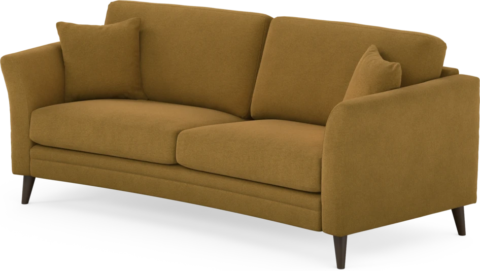 Eden - 2,5-sits soffa svängd - Gul