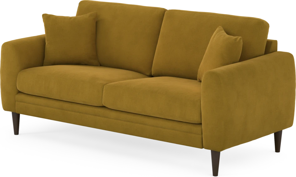 Eden - 2,5-sits soffa - Gul