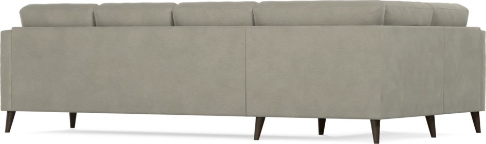 Eden - Hörnsoffa, 1+3-sits - Brun