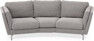 Madison - 3-sits soffa svängd, 70 cm - Grå