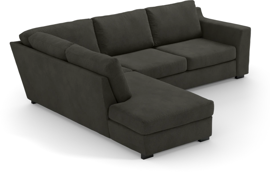 Friday - 2,5-sits soffa med divan vänster - Grå