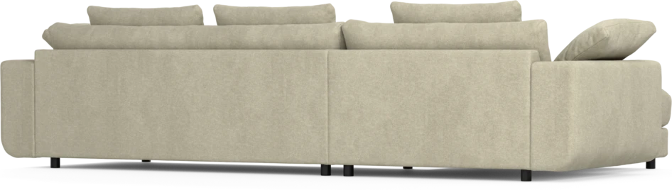 Amie - 3-sits med schäslong vänster - Beige