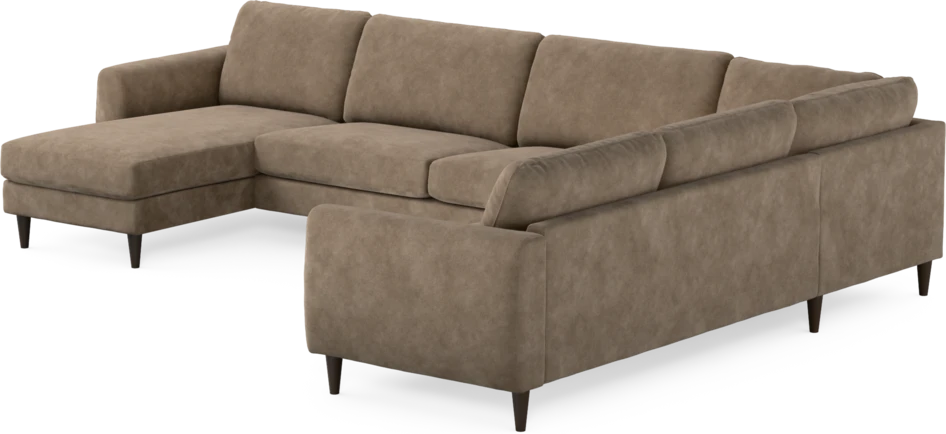 Bridge - Hörnsoffa, 3+2-sits med schäslong vänster - Beige