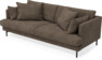 Harper - 3-sits soffa - Brun