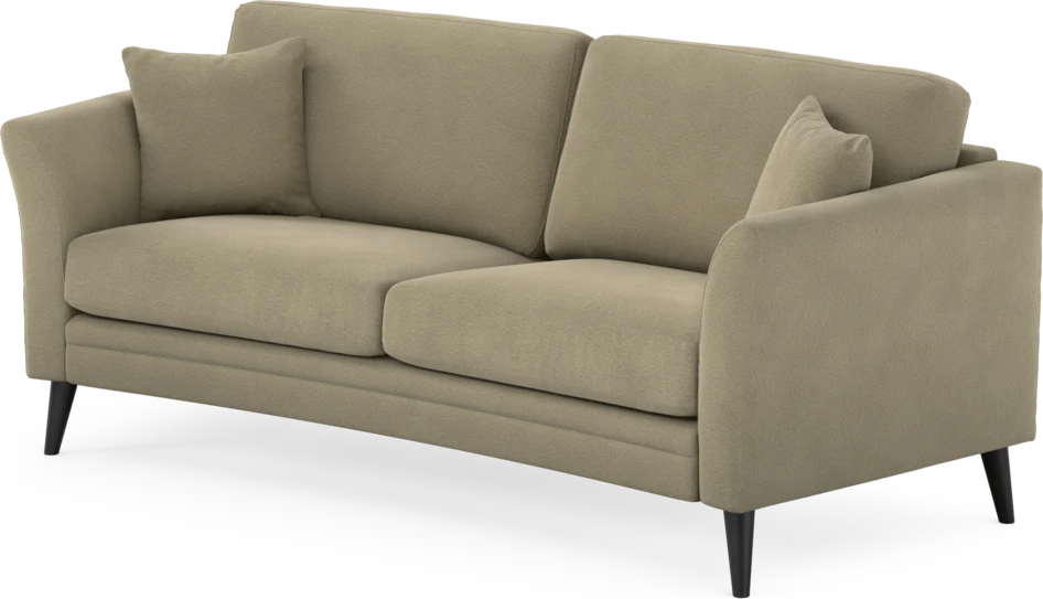 Eden - 2,5-sits soffa svängd - Beige