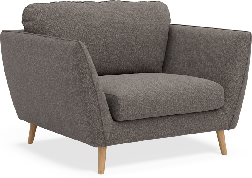 Madison Lux - Fåtölj, 70 cm - Brun