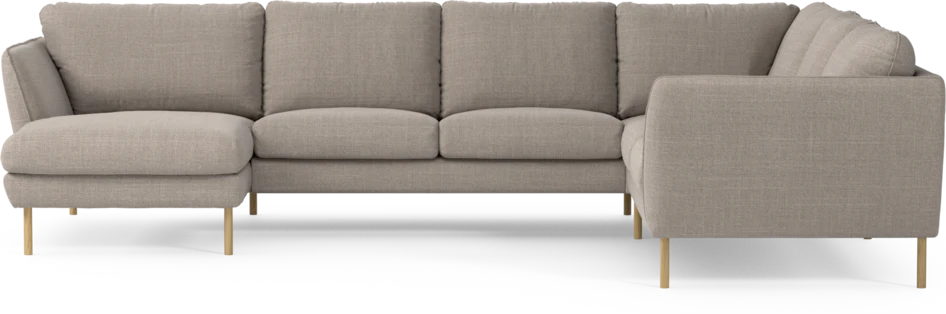 Madison Lux - Hörnsoffa med schäslong vänster - Beige