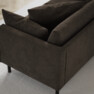 Harper - 3-sits soffa, hel dyna - Brun