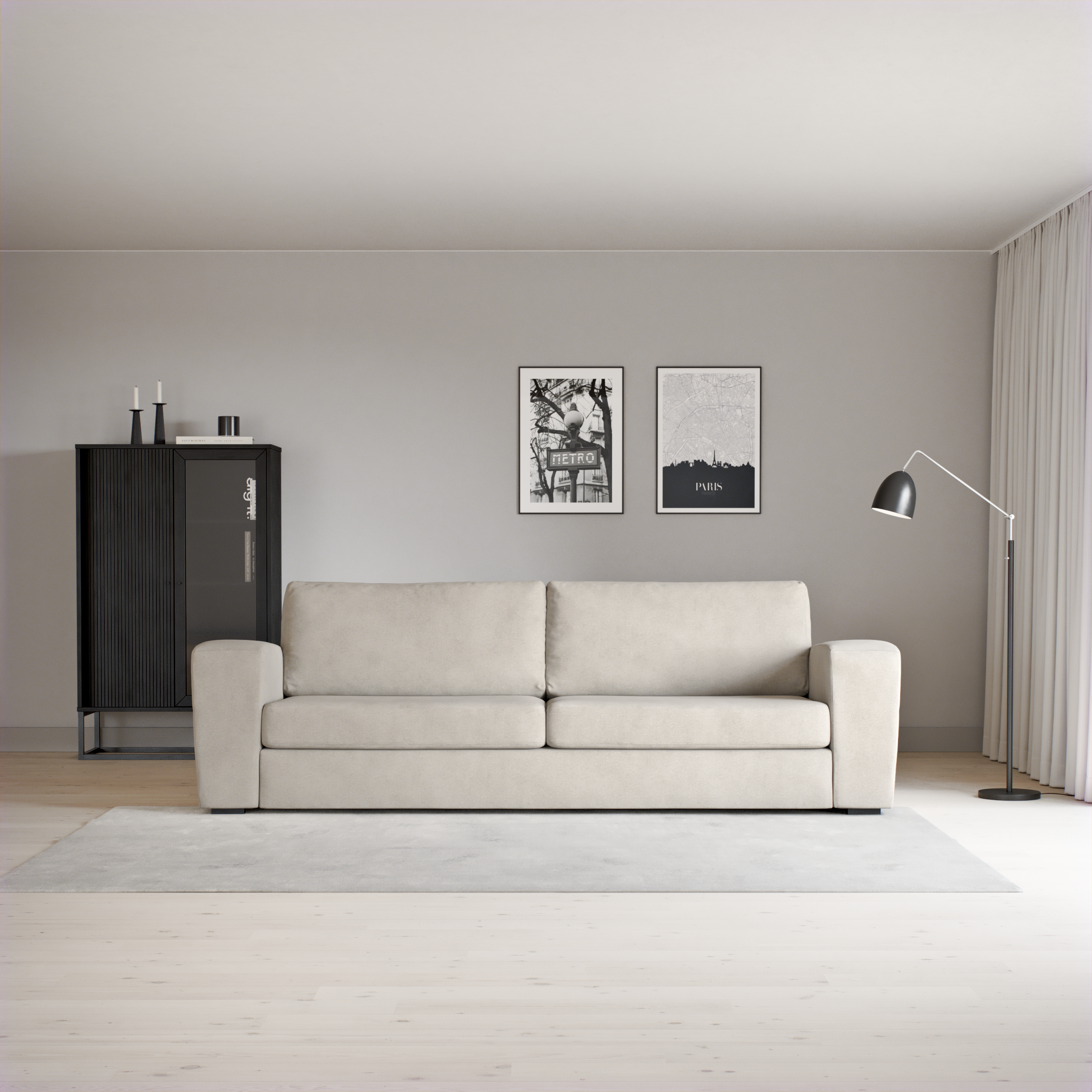 Friday - 3-sits soffa - inspiration