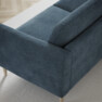 Bridge - Hörnsoffa, 3+3-sits - Blå