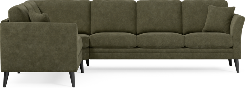 Eden - Hörnsoffa, 2+3-sits - Grön