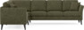 Eden - Hörnsoffa, 2+3-sits - Grön