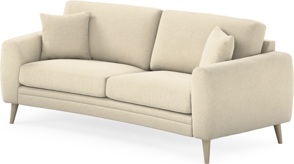Eden - 2,5-sits soffa svängd - Beige