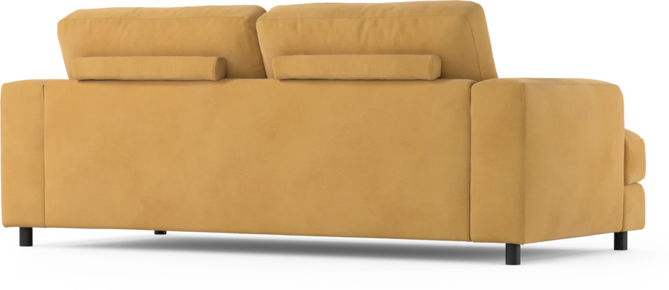 Noma - 3-sits soffa - Gul