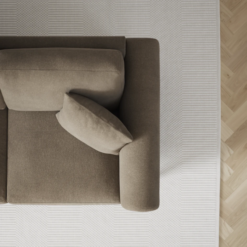 Eden - 3-sits soffa - Beige