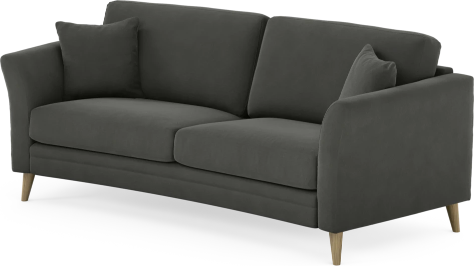 Eden - 2,5-sits soffa svängd - Grå