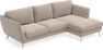 Madison - 2-sits soffa med schäslong höger - Beige