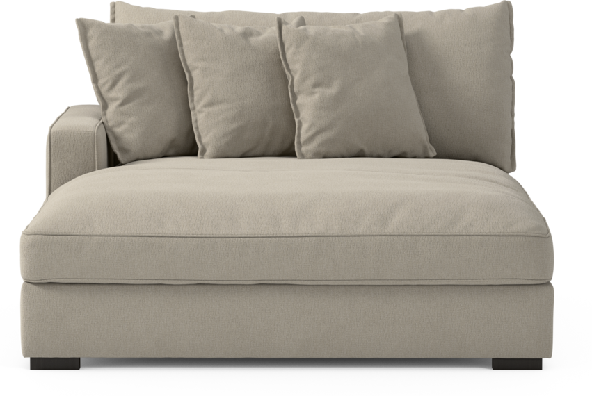 Rossi - Schäslong XL vänster - Grå