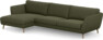 Madison - 3-sits soffa med schäslong vänster - Grön