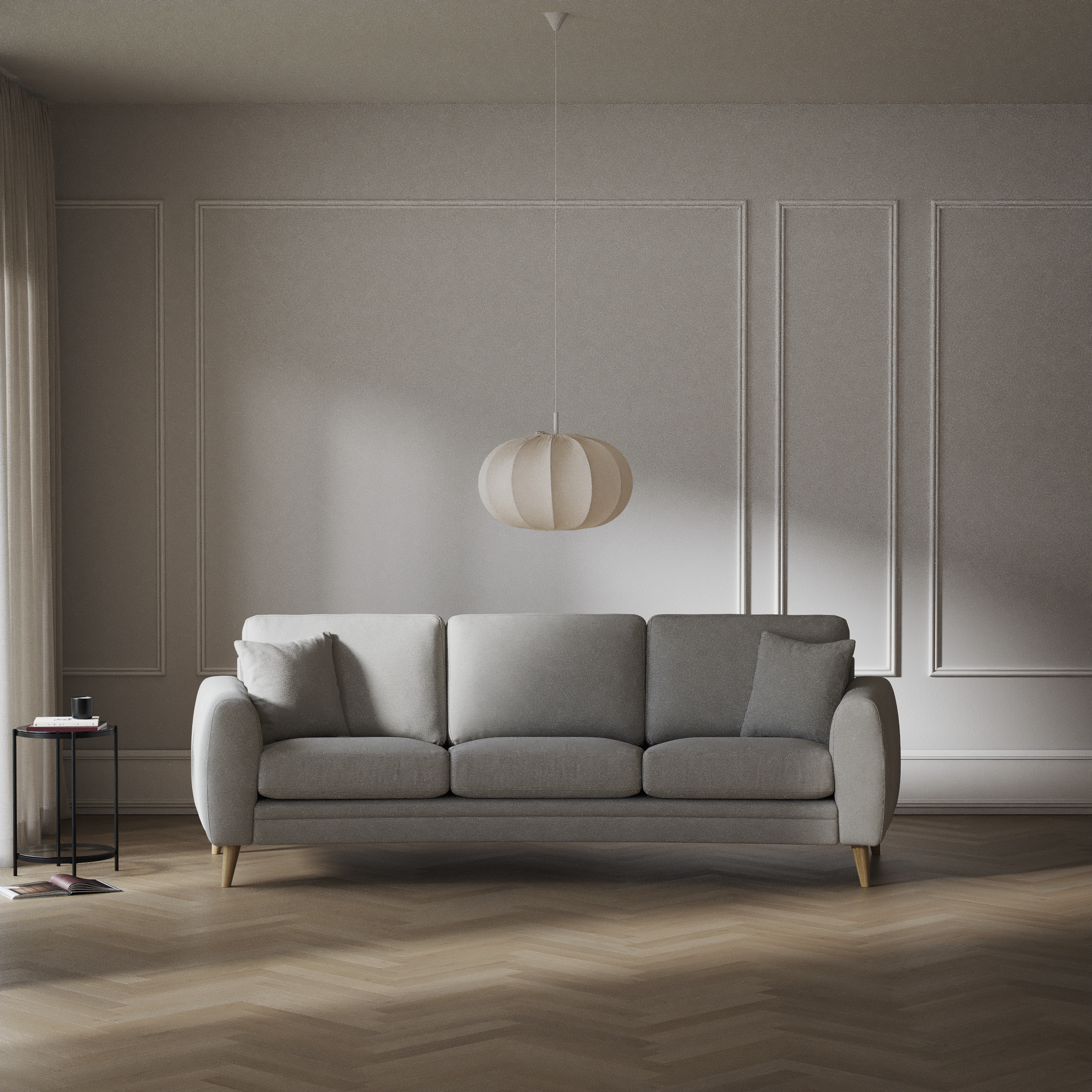 Eden - 3-sits soffa svängd - inspiration