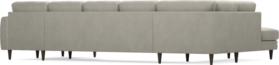 Eden - 3-sits soffa med divan vänster och schäslong höger - Grå