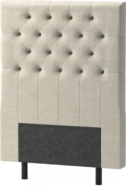 Delux Pikerad XL - Sänggavel, 90-210 cm - Beige