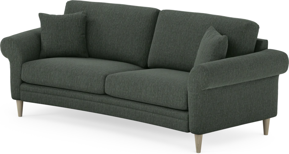 Eden - 2,5-sits soffa svängd - Grön