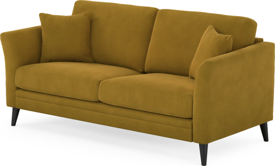 Eden - 2,5-sits soffa - Gul