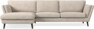 Madison Lux - 3-sits soffa med schäslong vänster - Vit