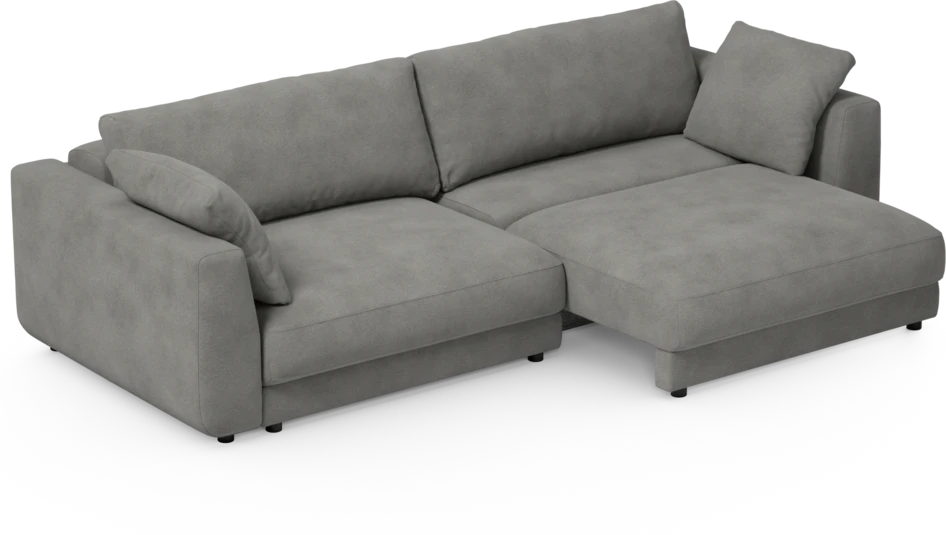 Amie - Bäddsoffa 4-sits - Grå