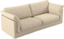 Cherrie - 3-sits soffa med kappa - Beige