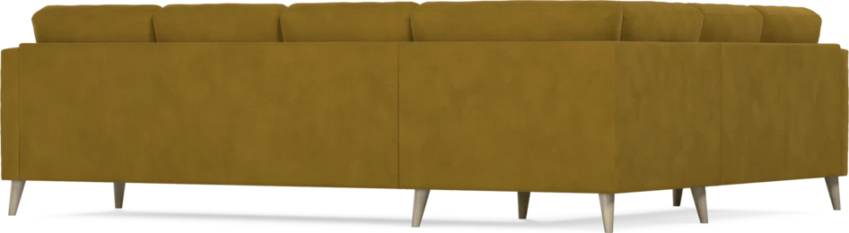 Eden - Hörnsoffa, 2+3-sits - Gul