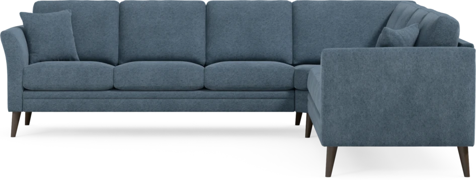 Eden - Hörnsoffa, 3+3-sits - Blå