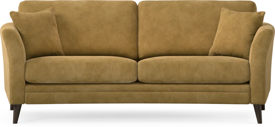 Eden - 2,5-sits soffa svängd - Gul