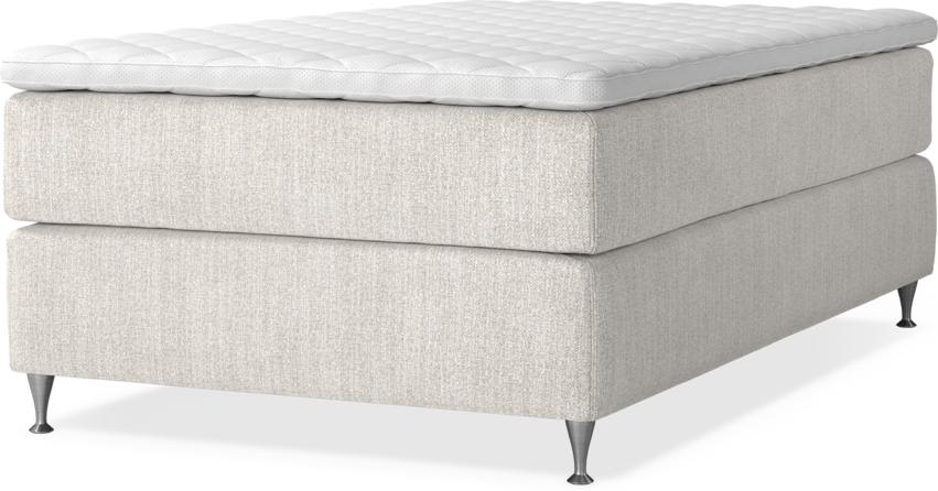 Delux Exclusive - Kontinentalsäng, enkelsäng 120 cm med bäddmadrass