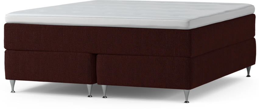 Delux Dream - Kontinentalsäng, dubbelsäng med bäddmadrass och sängben