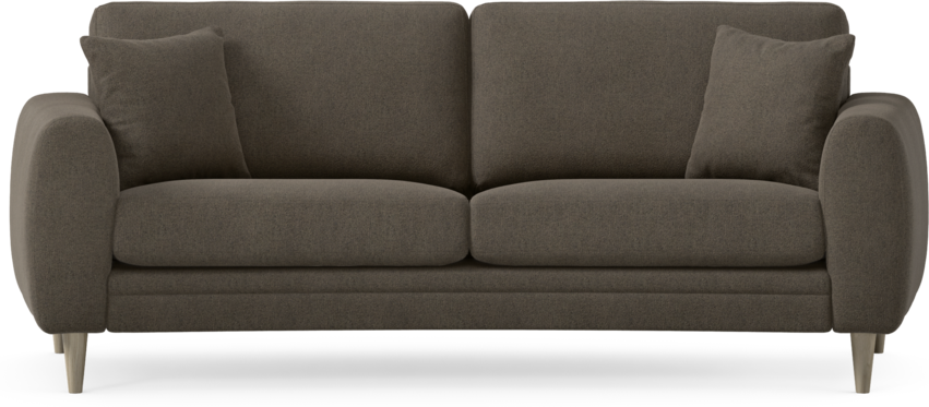 Eden - 2,5-sits soffa svängd - Brun