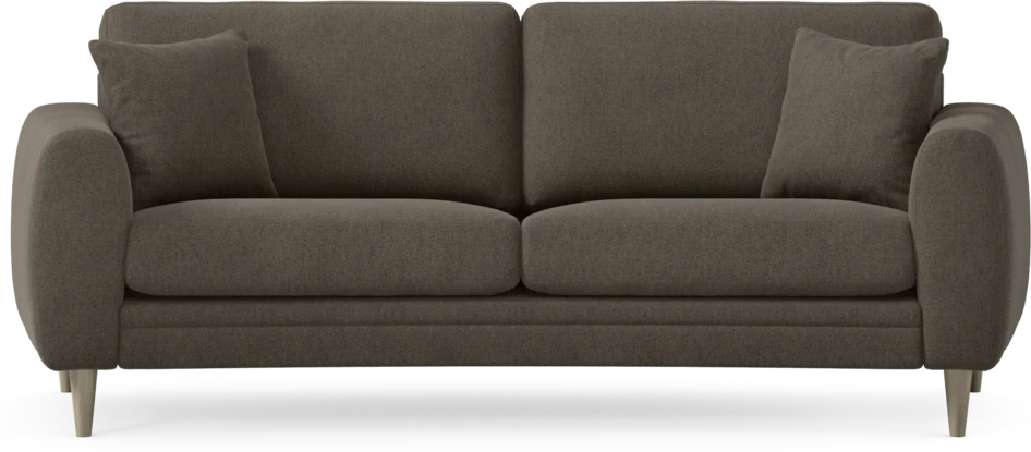 Eden - 2,5-sits soffa svängd - Brun