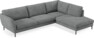 Madison Lux - 3-sits soffa med divan höger - Vit