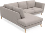 Madison - 2-sits soffa med divan vänster - Beige