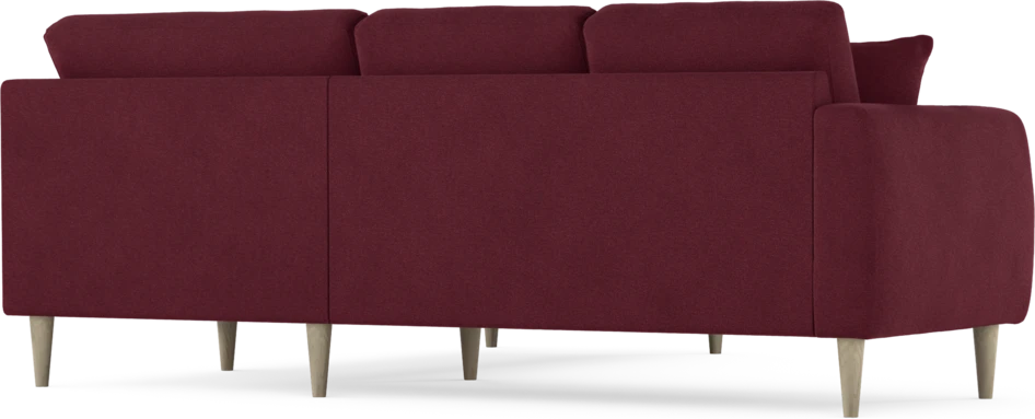 Eden - Hörnsoffa, 2+2-sits - Röd
