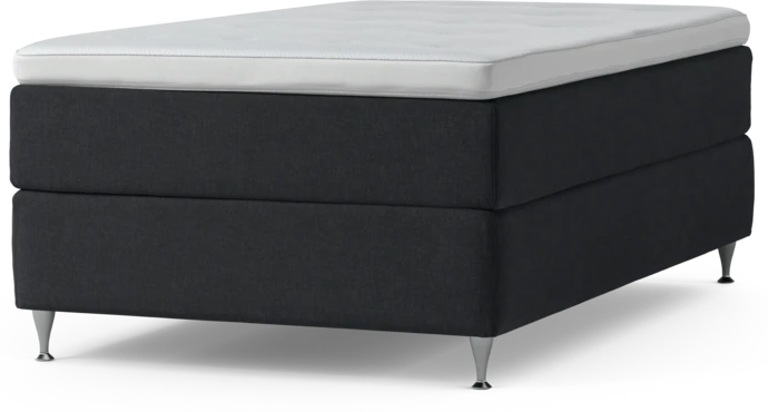 Delux Dream, Kontinentalsäng, enkelsäng 120 cm med bäddmadrass och sängben