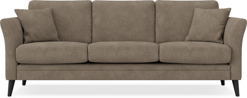 Eden - 3-sits soffa - Gul