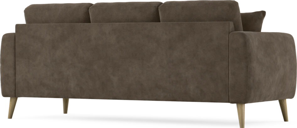 Eden - 3-sits soffa - Brun